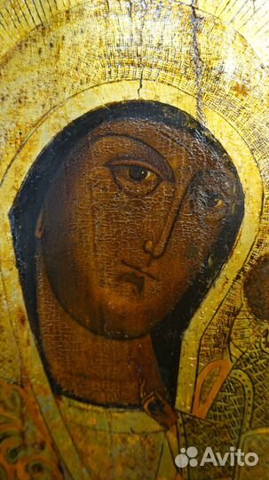 Икона Богоматерь Казанская Богородица 19 век