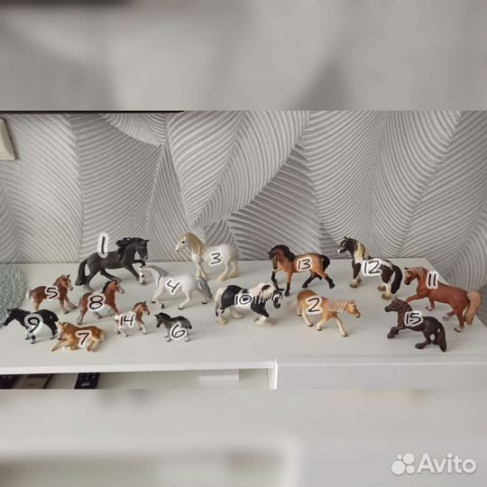 Коллекционные фигурки лошадей Schleich