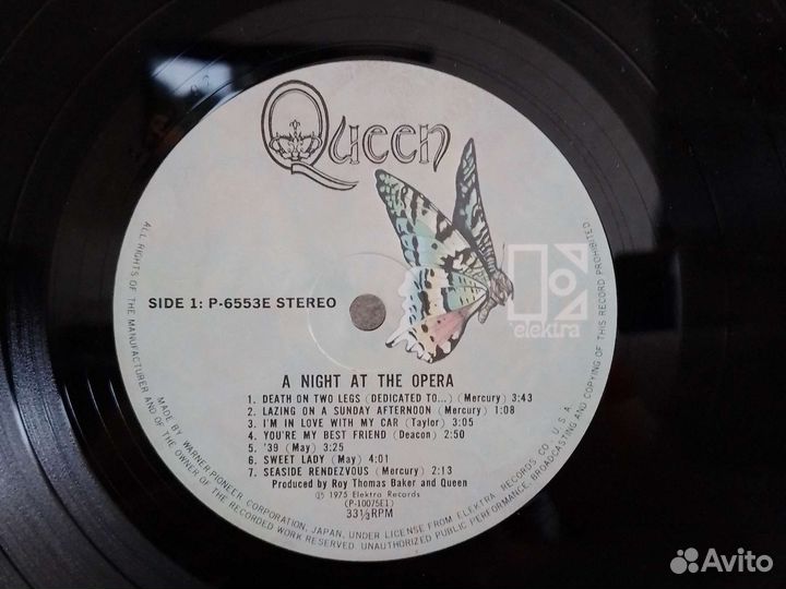 Queen 1975, A Night AT The Opera, LP