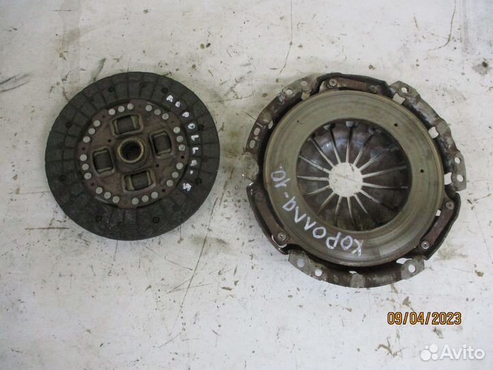 Корзина и диск сцепления Тойота Королла 150 робот