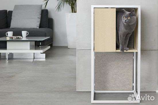 Дизайнерский домик для кошки лофт