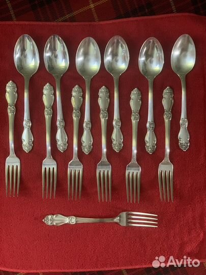 Ложки и вилки мельхиоровые(забронирован)