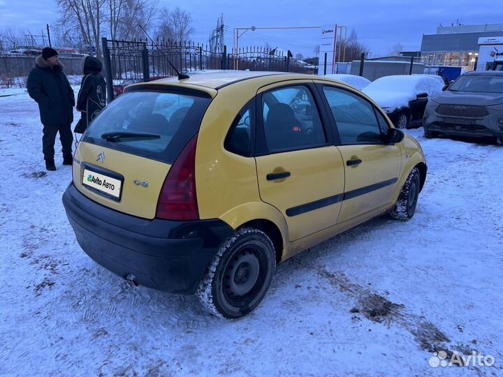 Citroen C3 1.4 МТ, 2005, 132 000 км