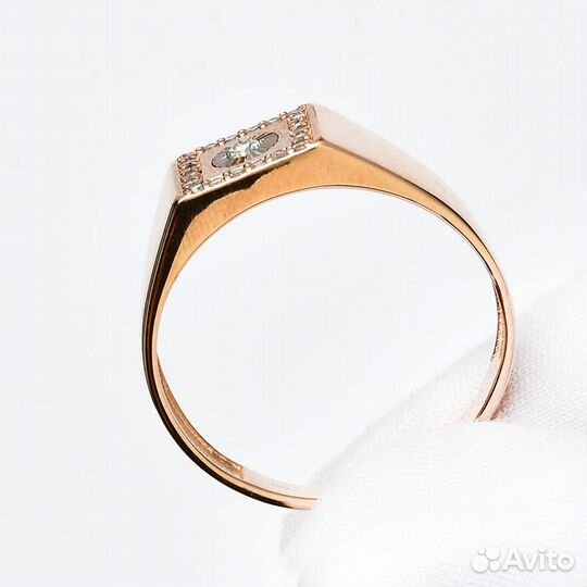 Печатка Золото с бриллиантами