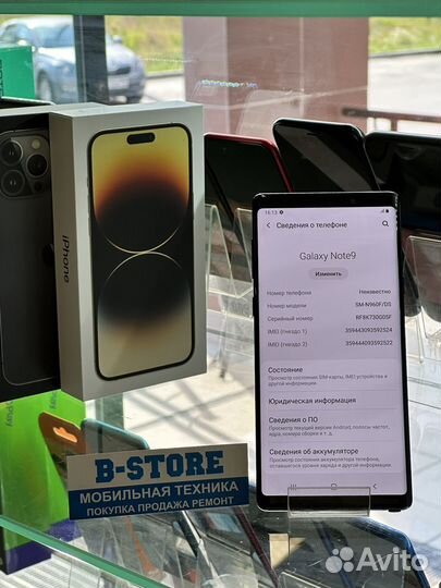 Samsung Note 9 6/128gb black