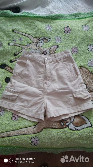 Шорты джинсовые