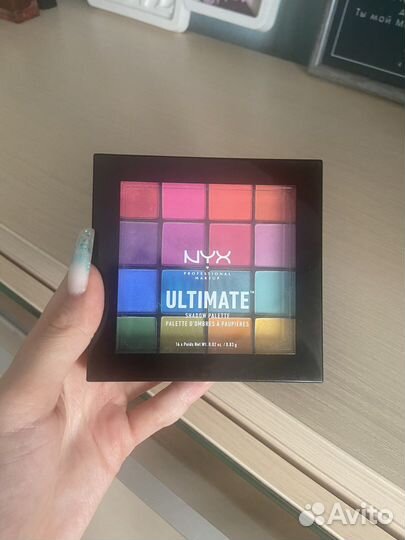 Палетка теней nyx оригинал