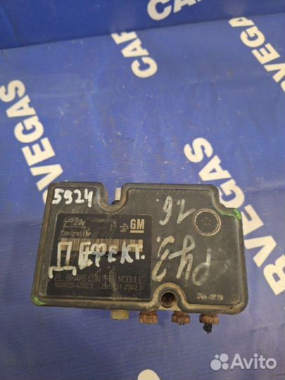 Блок ABS (насос) Chevrolet Cruze