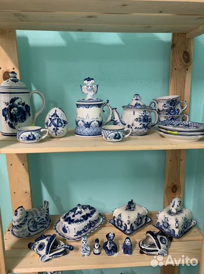 Старая гжель СССР