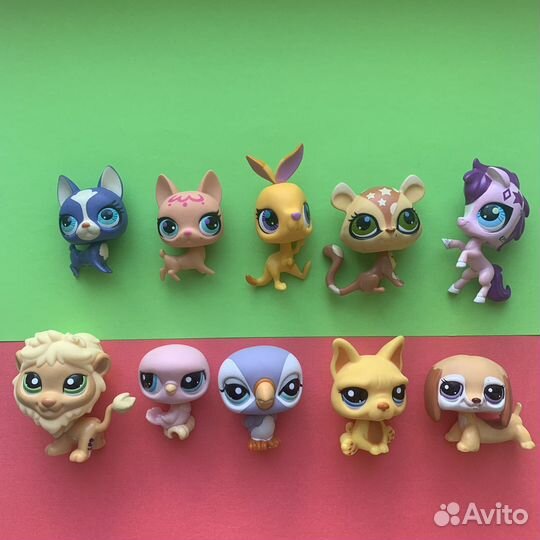 Игрушки littlest pet shop lps