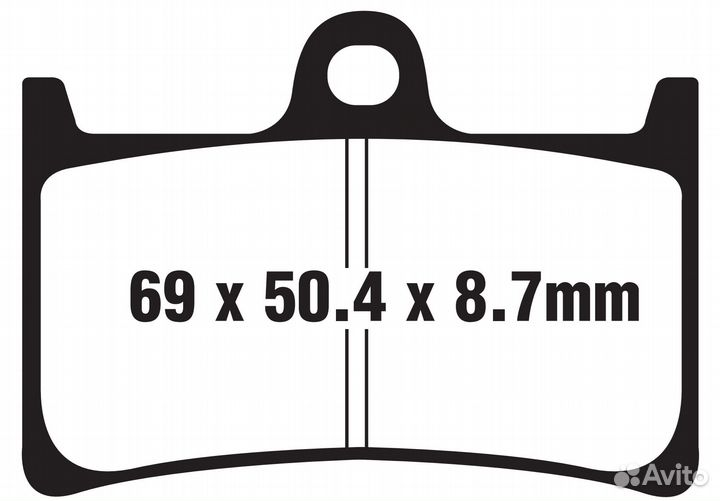 Колодки FA168 VD-249 FDB605 2Р-210 MCB611 07YA23