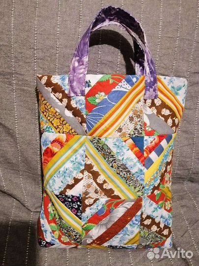 Cумка-авоська. Лоскутное шитьё