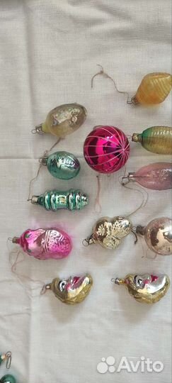 Елочные игрушки СССР одним лотом