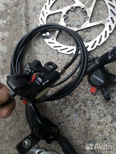 Комплект тормозов для велосипеда shimano