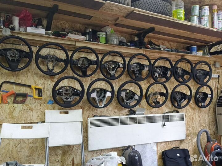 Руль новый, перешитый Mazda,Nissan,Hyundai,KIA