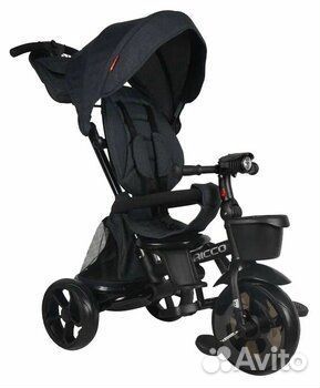 Трехколесный велосипед TT Ricco черный