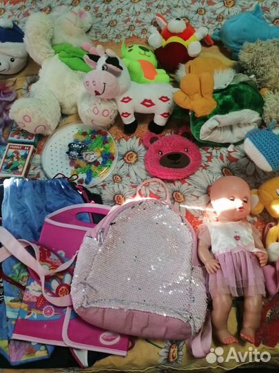 Детские игрушки пакетом для девочки