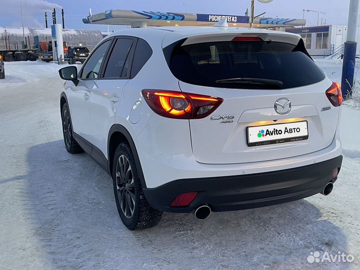 Mazda CX-5 2.5 AT, 2015, 130 000 км