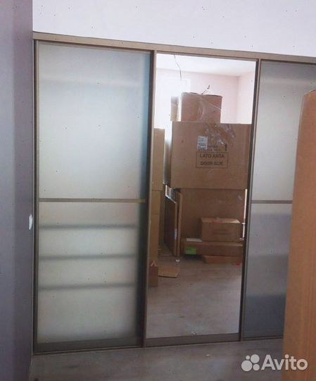 Двери купе в ниши, шкафы