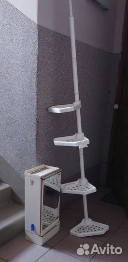 Шкафчик для ванной комнаты пластик