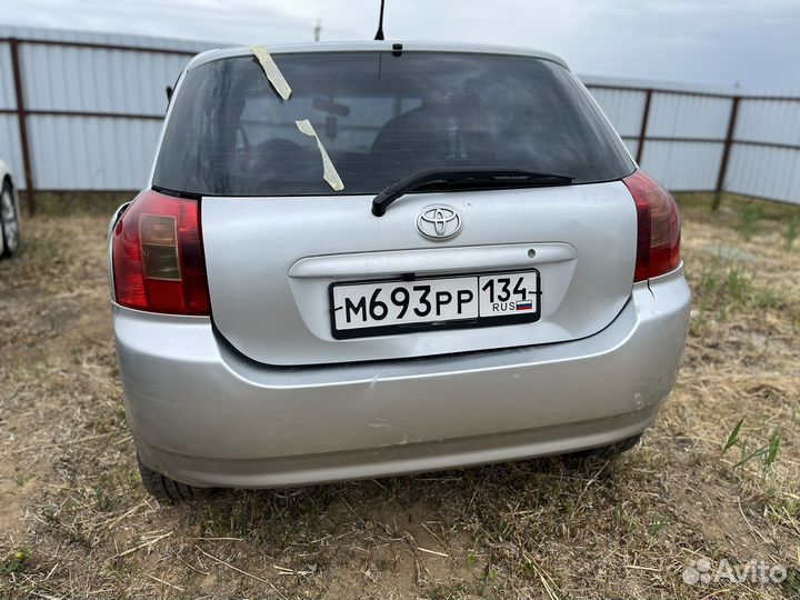 Toyota corolla в разбор(тайота корола) 2002г