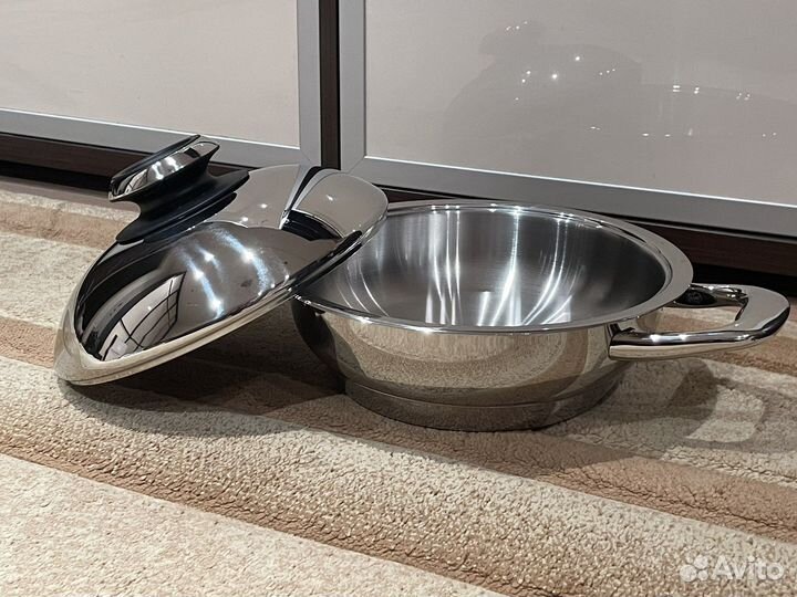 Кастрюля (сотейник) Евразия амс 2,8 литра