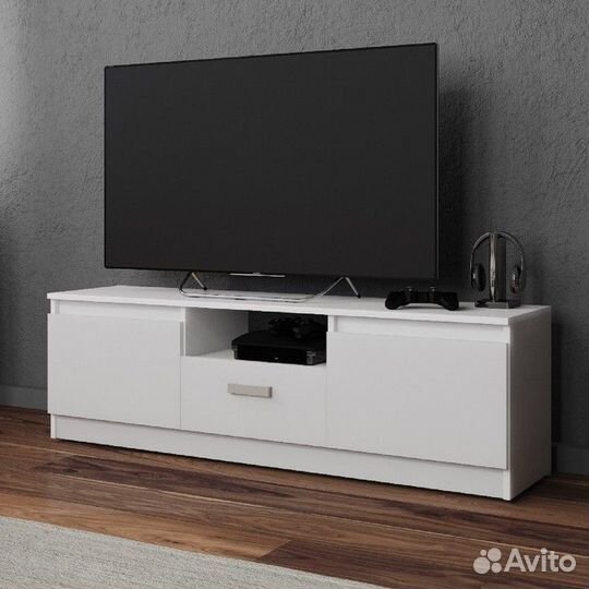 Тумба под тв Дели-1, Белый - 7702153
