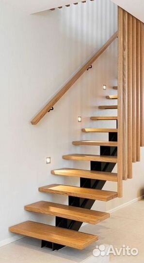 Лестница в стиле лофт