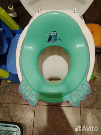 Сидушка на унитаз со ступенькой