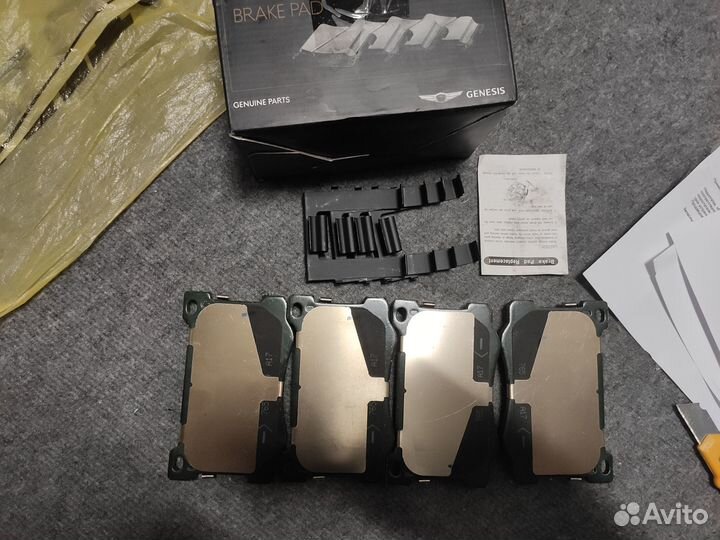 Колодки тормоз.перед. Genesis G80 58101B1A33 новые