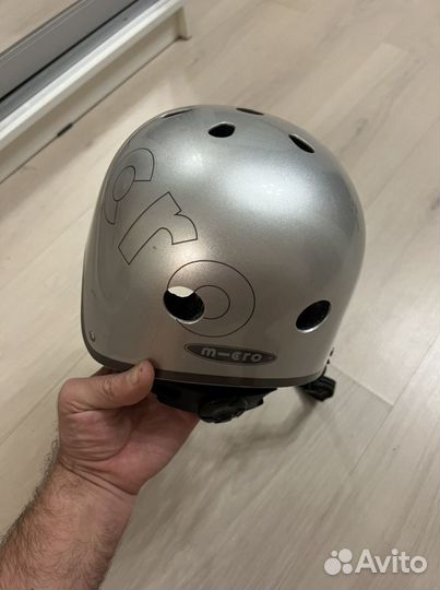 Детский шлем Micro. Металлик размер S (48-53 см) A