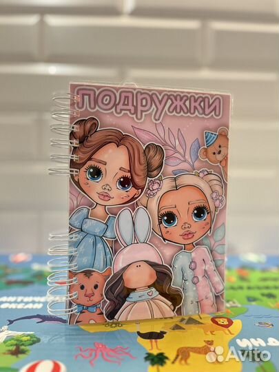 Подружки игра на липучках