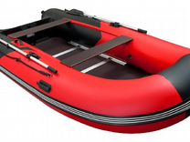 Надувная лодка gladiator B370 красно-черный