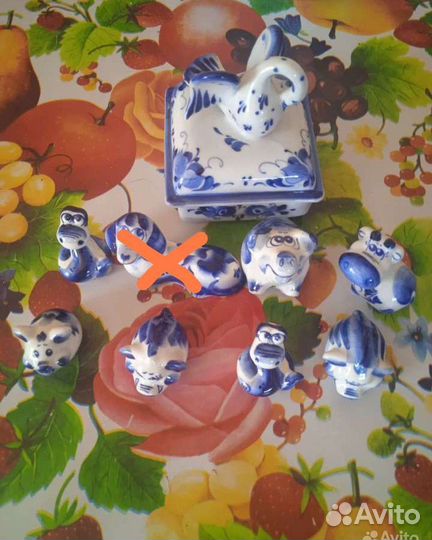 Фигурки гжель