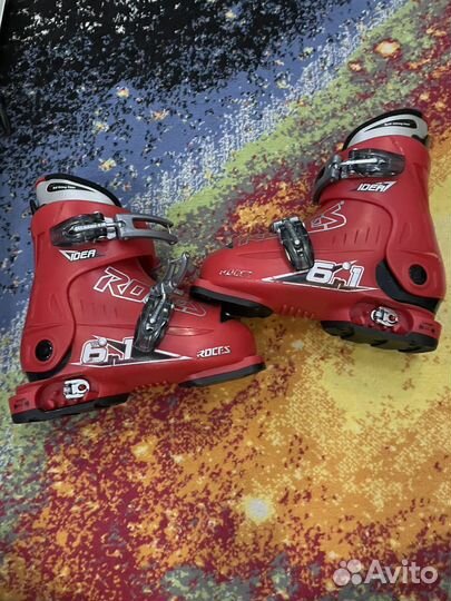 Горные лыжи детские 110 комплект