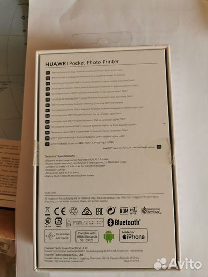 Фотопринтер huawei