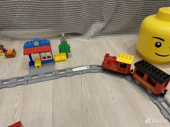 Lego duplo поезда