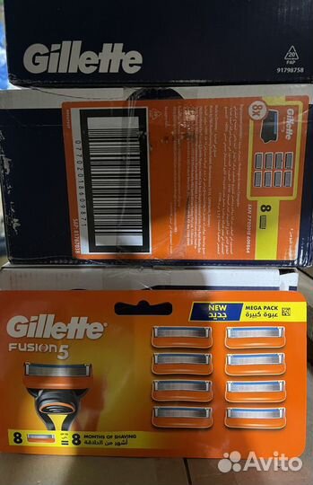 Кассеты gillette fusion 5