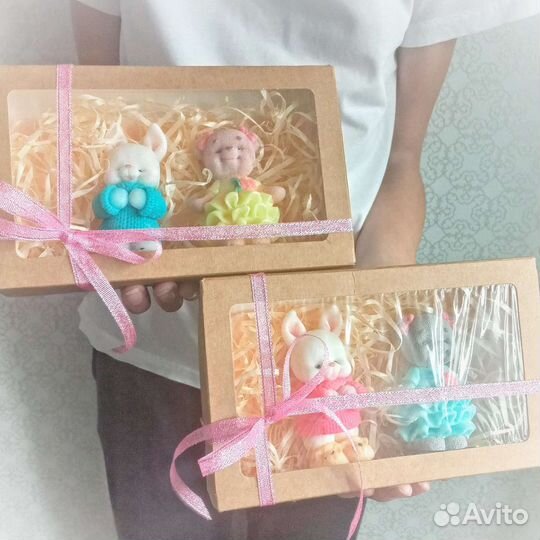 Мыло ручной работы Мишка