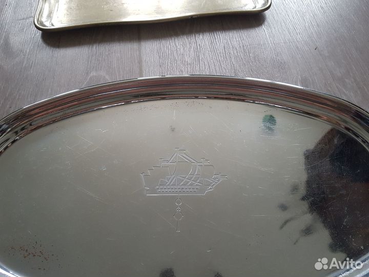 Старинные подносы