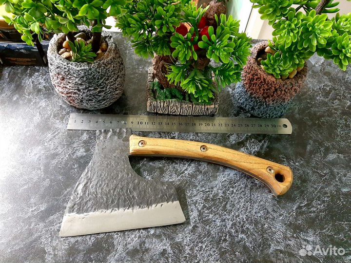 Кухонный топорик ручная работа ковка
