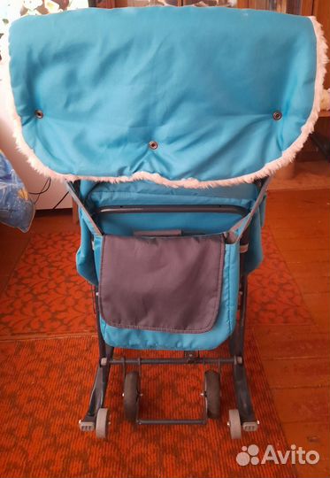 Детские санки коляска ника 7 -1