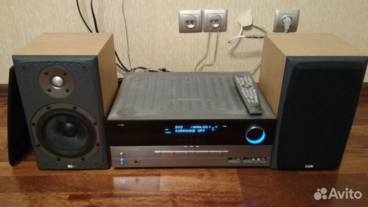 Ресивер Harman Kardon AVR 240+DVD31+B&W DM 303