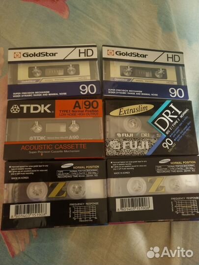 Аудиокассета новая
