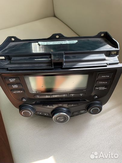 Головное устройство honda accord 7