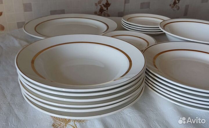 Фарфор с позолотой, зик, Конаково