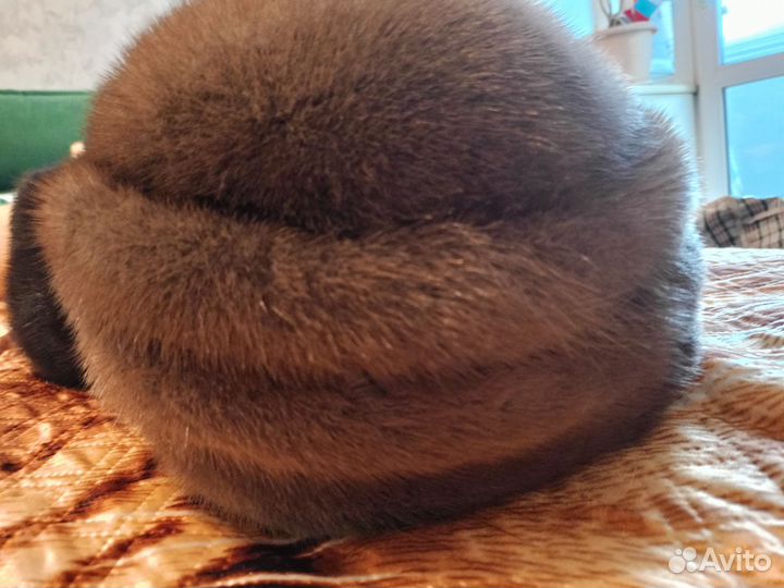 Шапка норковая женская