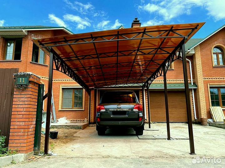 Навес для дачи