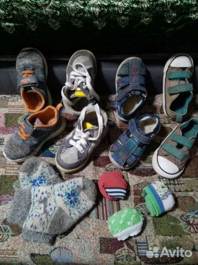 Пакет одежды и обуви на мальчика 80/86
