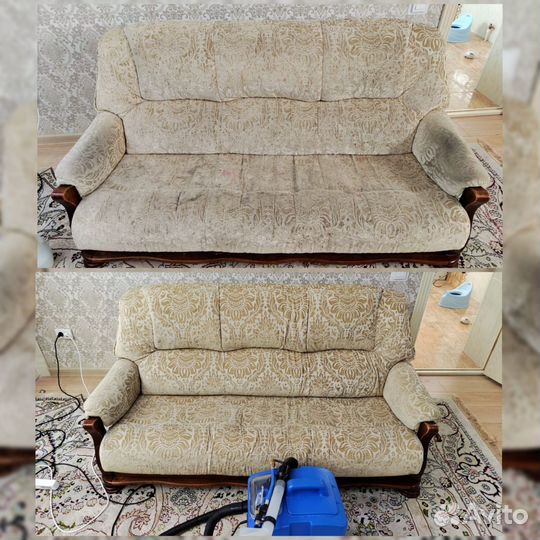 Химчистка мягкой мебели и ковровых покрытий